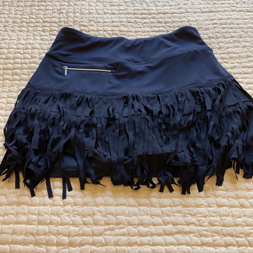 NWOT GGblue Fun Fringe Skort.